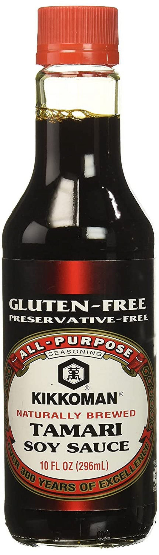 Kikkoman Traditionally Brewed Tamari Soy Sauce 10 fl oz
