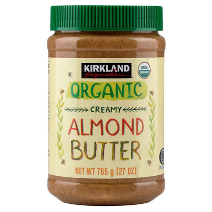 Kirkland Organic Creamy Almond Butter 27 oz
