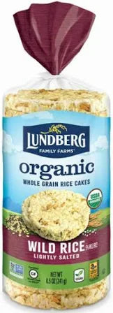 Lundberg Organic Wild Rice Cakes Lightly Salted