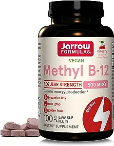 Methyl B-12 500 MCG 100 Chewable Tablets