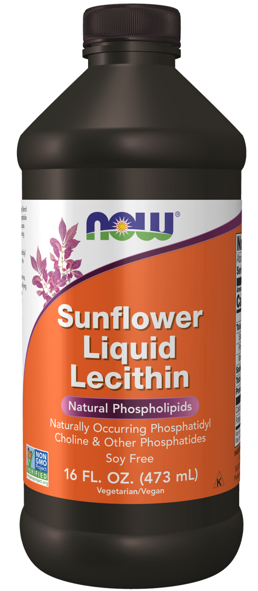 NOW Sunflower Liquid Lecithin