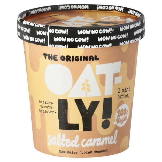 The Original Oat-ly Non-Dairy Frozen Dessert Salted Caramel Pint