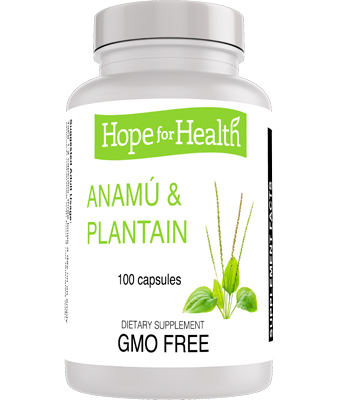 Hope for Health Anamu & Plantain 100 Capsules