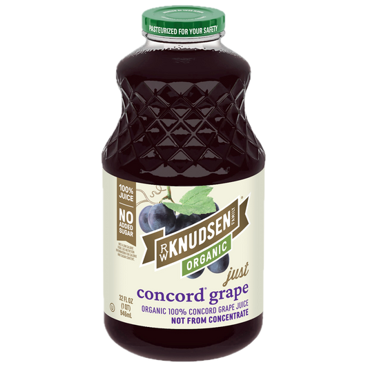 RW Knudsen Organic Concord Grape Juice not from Concentrate 1 QT.