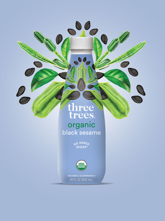 Three trees organic black sesame