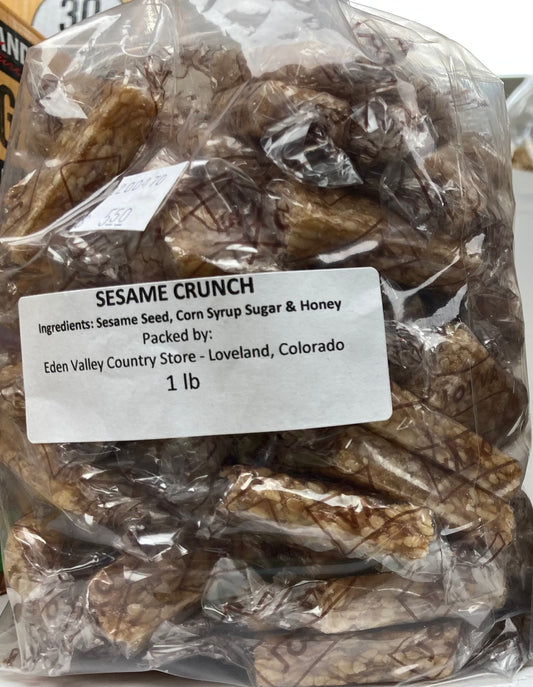 Joyva Sesame Crunch Candy 1 lb.        BACK IN STOCK!