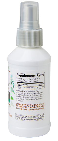 TheraZinc Throat Spray 4 oz