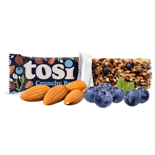 Organic Almond Blueberry Bar 1oz