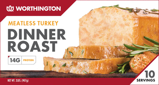 Worthington Meatless Turkey Dinner Roast 2 lbs