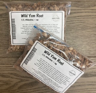 Wild Yam Root C/S, Wildcrafted, 1 cup (3 oz.)