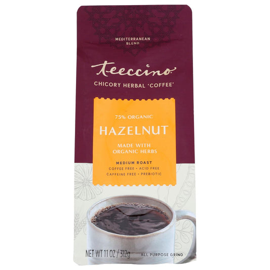 Hazelnut Teeccino Herbal Coffee 11 oz