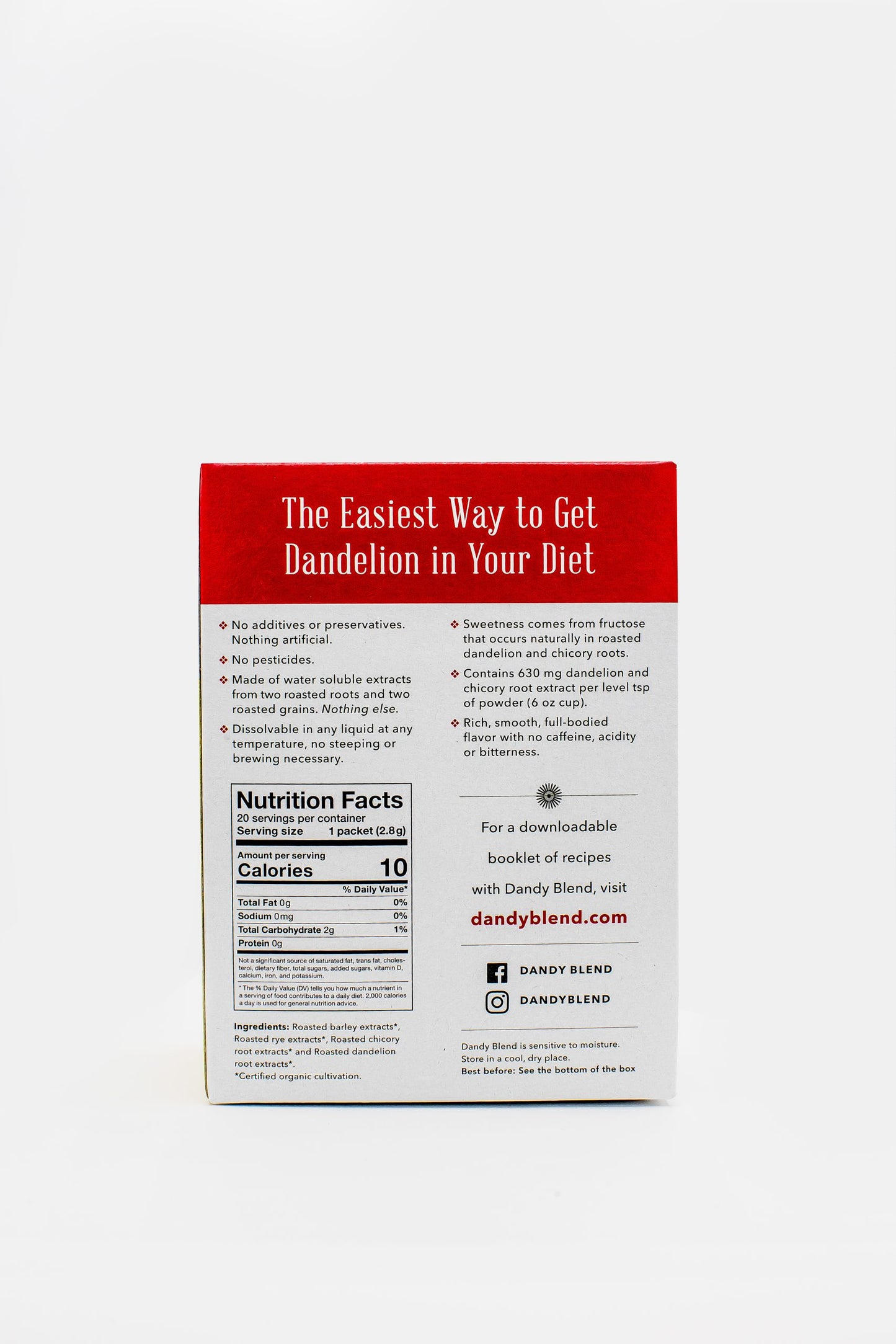 Dandy Blend Single Serving Pkt