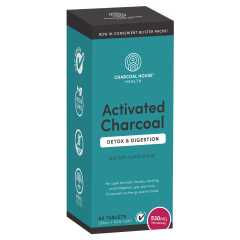 Activated Charcoal detox and digestion Chewable 60 Tabs