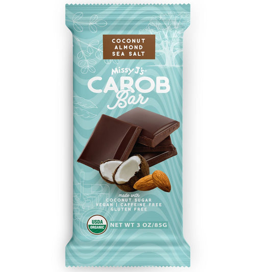 Missy J's Carob Coc Alm SS Bar 3 oz