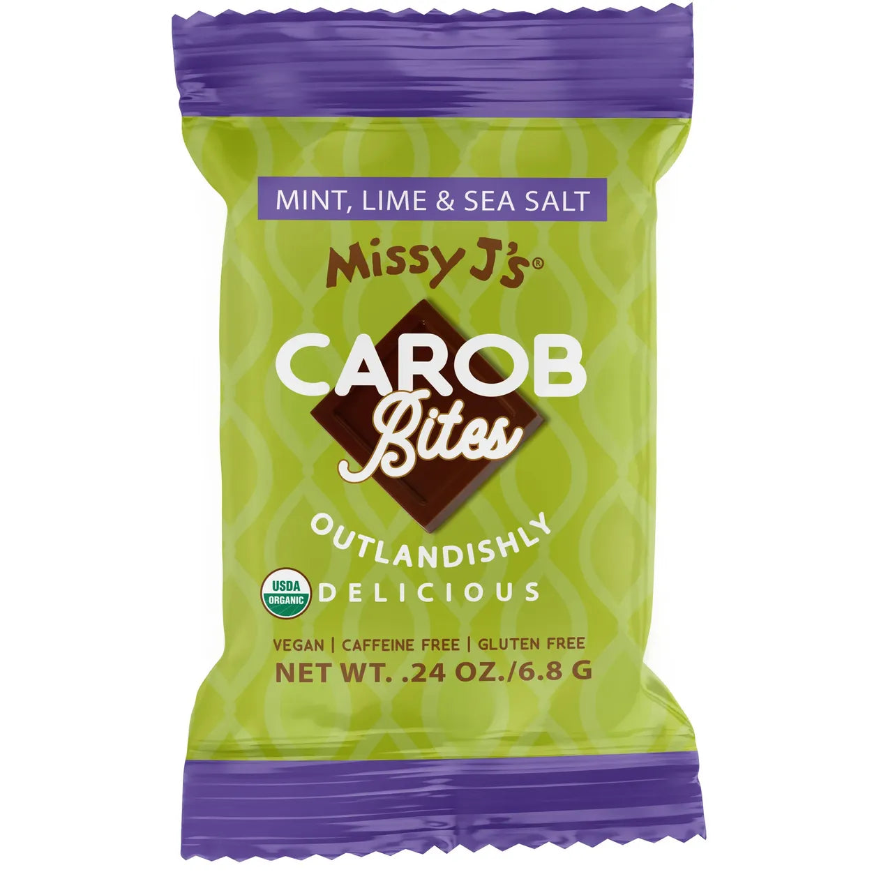 Missy J's Carob Mint Lime SS Mini Bites .24 oz