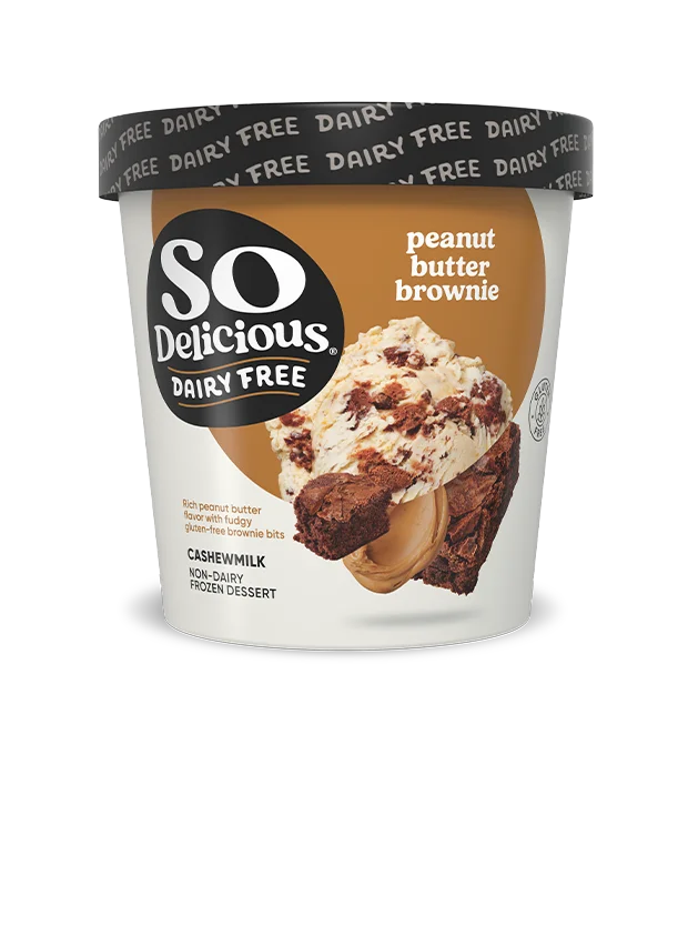 Peanut Butter Brownie Cashewmilk Frozen Dessert