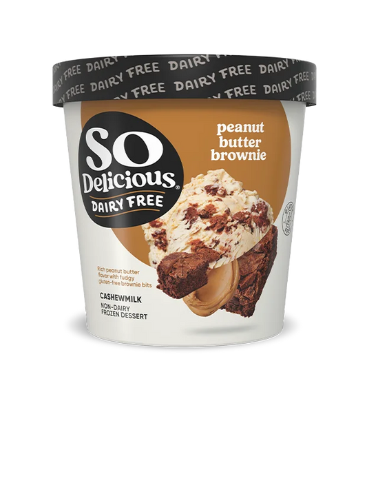 Peanut Butter Brownie Cashewmilk Frozen Dessert