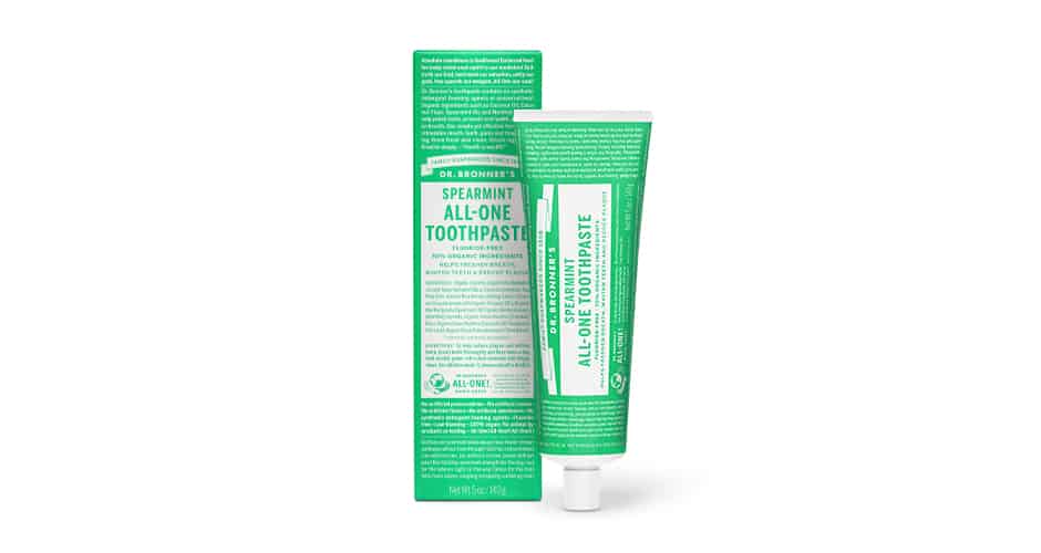 Dr. Bronner Spearmint All-One Toothpaste 5 oz.