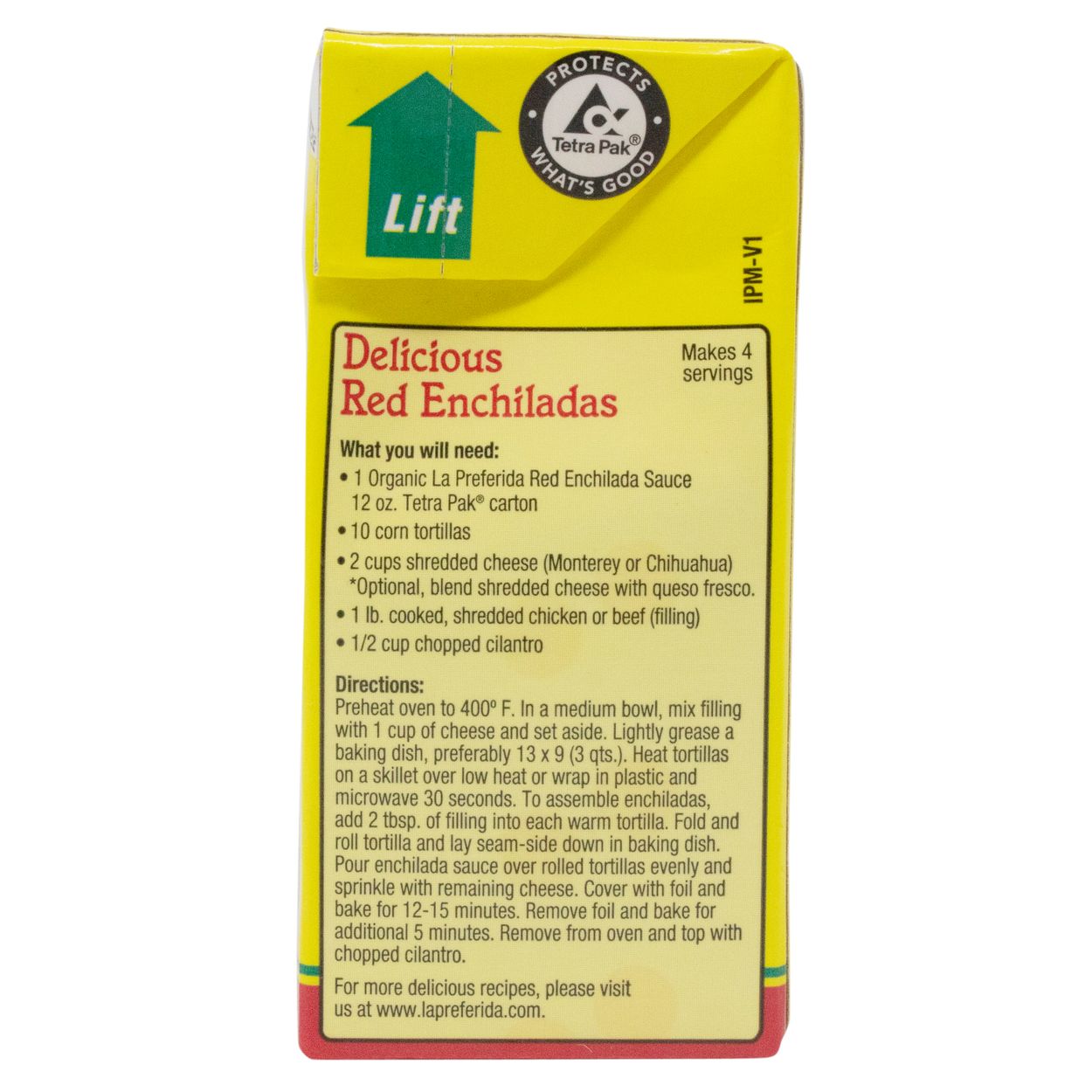 La Preferida Organic Enchilada Sauce 12 oz.