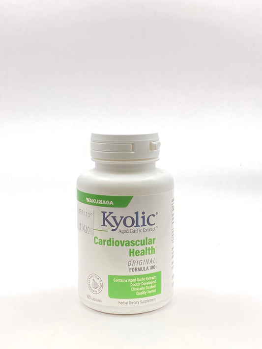 Kyolic aged garlic extract Cardiovasc Health 100 capsules