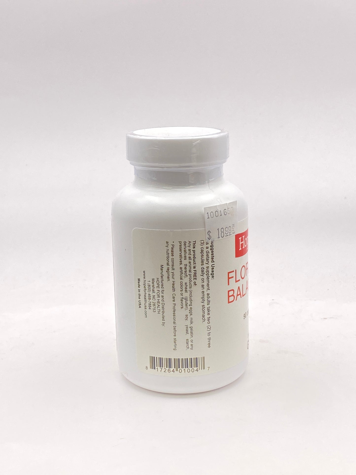 Hope for Health Flora Balance 90 Capsules