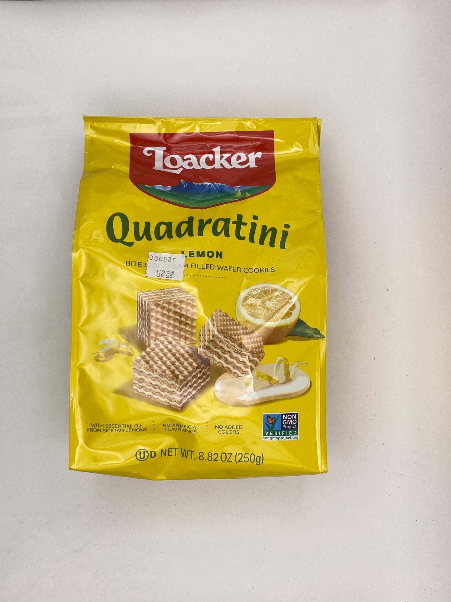 Loacker Quadratini Lemon Wafers 8.82 oz