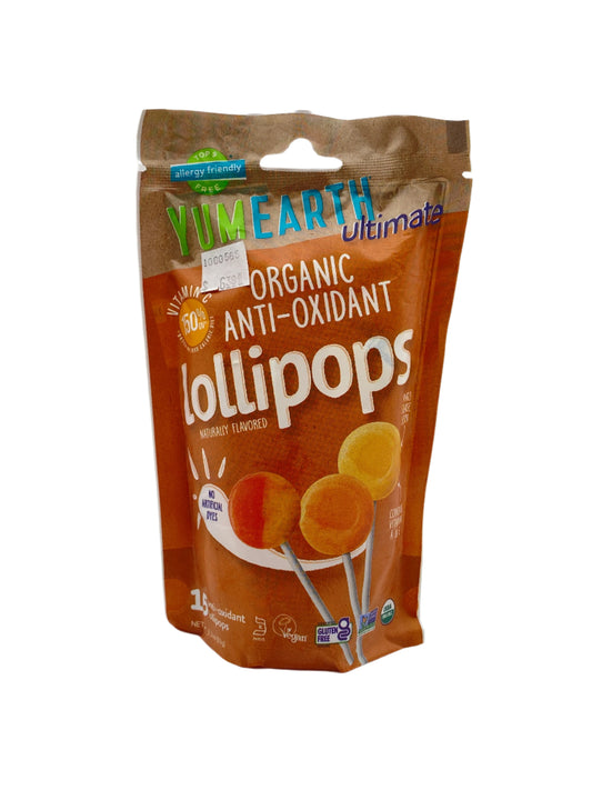 Yum Earth Organic Anti-oxidant Lollipops