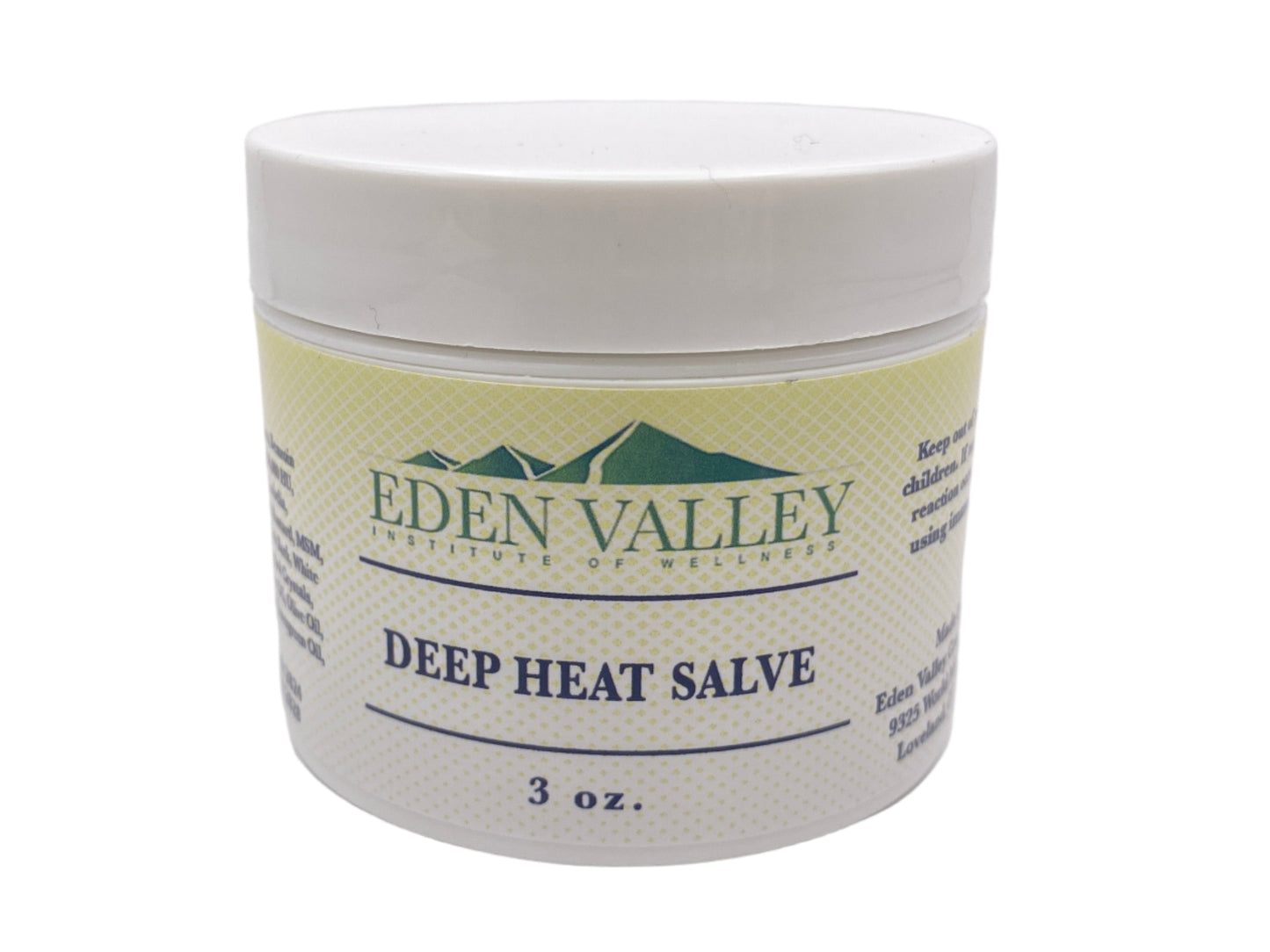Eden Valley Deep Heat Salve 3 oz