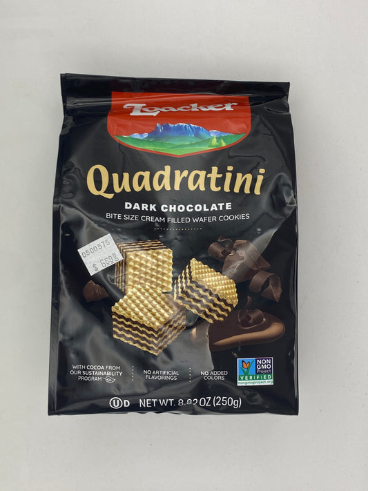 Loacker Quadratini Dark Choc Wafers 8.82 oz