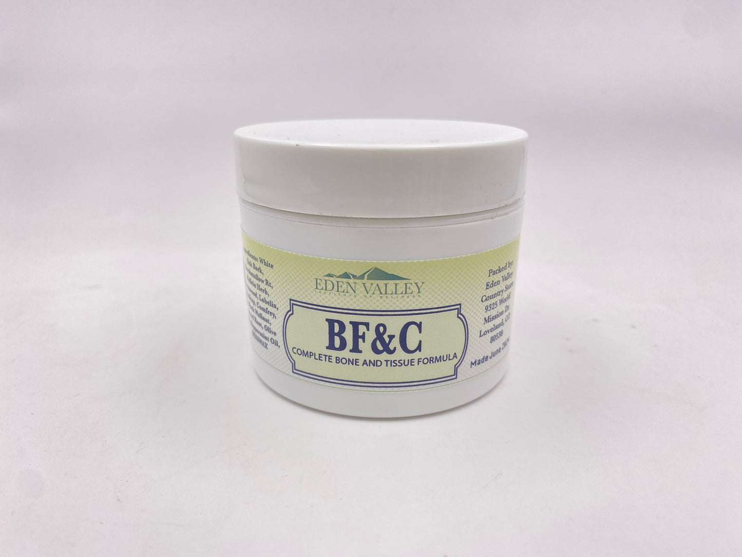 Eden Valley BF&C Salve  3 oz
