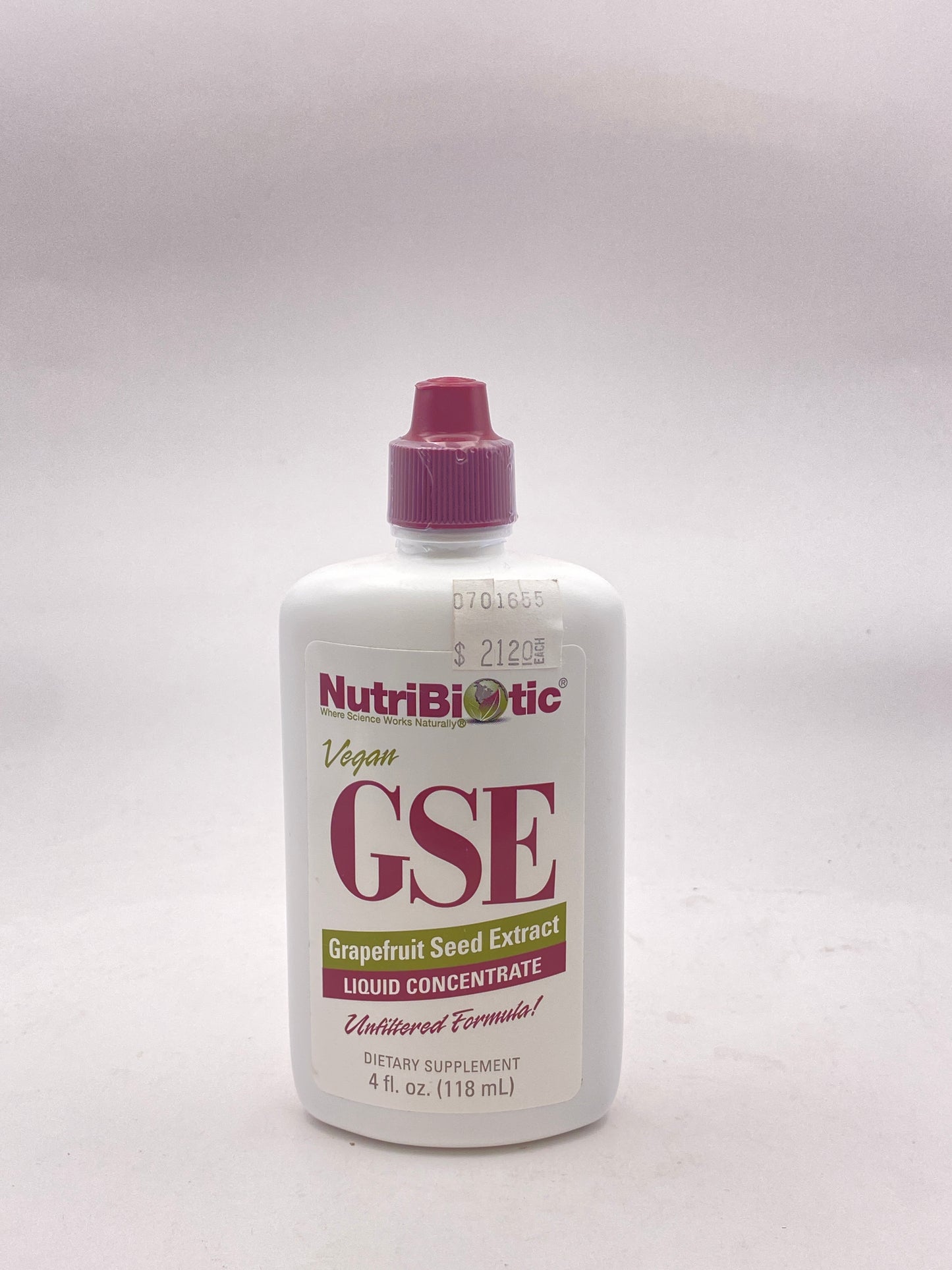 Vegan GSE - Grapefruit Seed Extract Liquid Concentrate