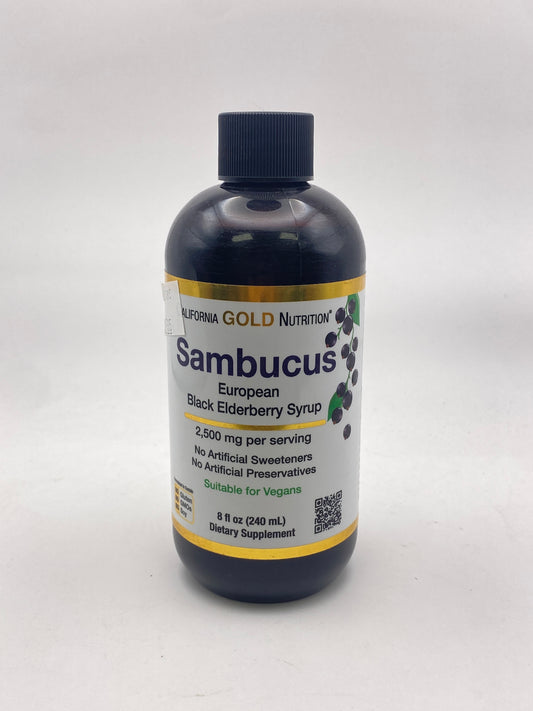 Sambucus European Black Elderberry Syrup 8oz