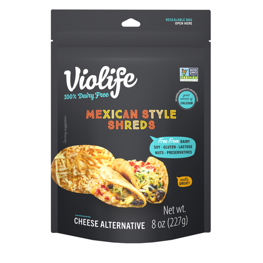 Violife 100% Dairy Free Mexican Shred 8 oz.