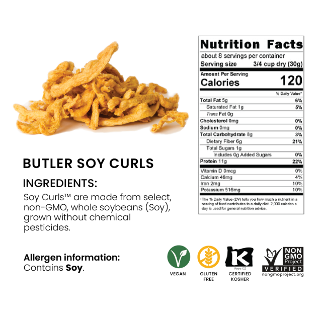 Butler Foods Soy Curls