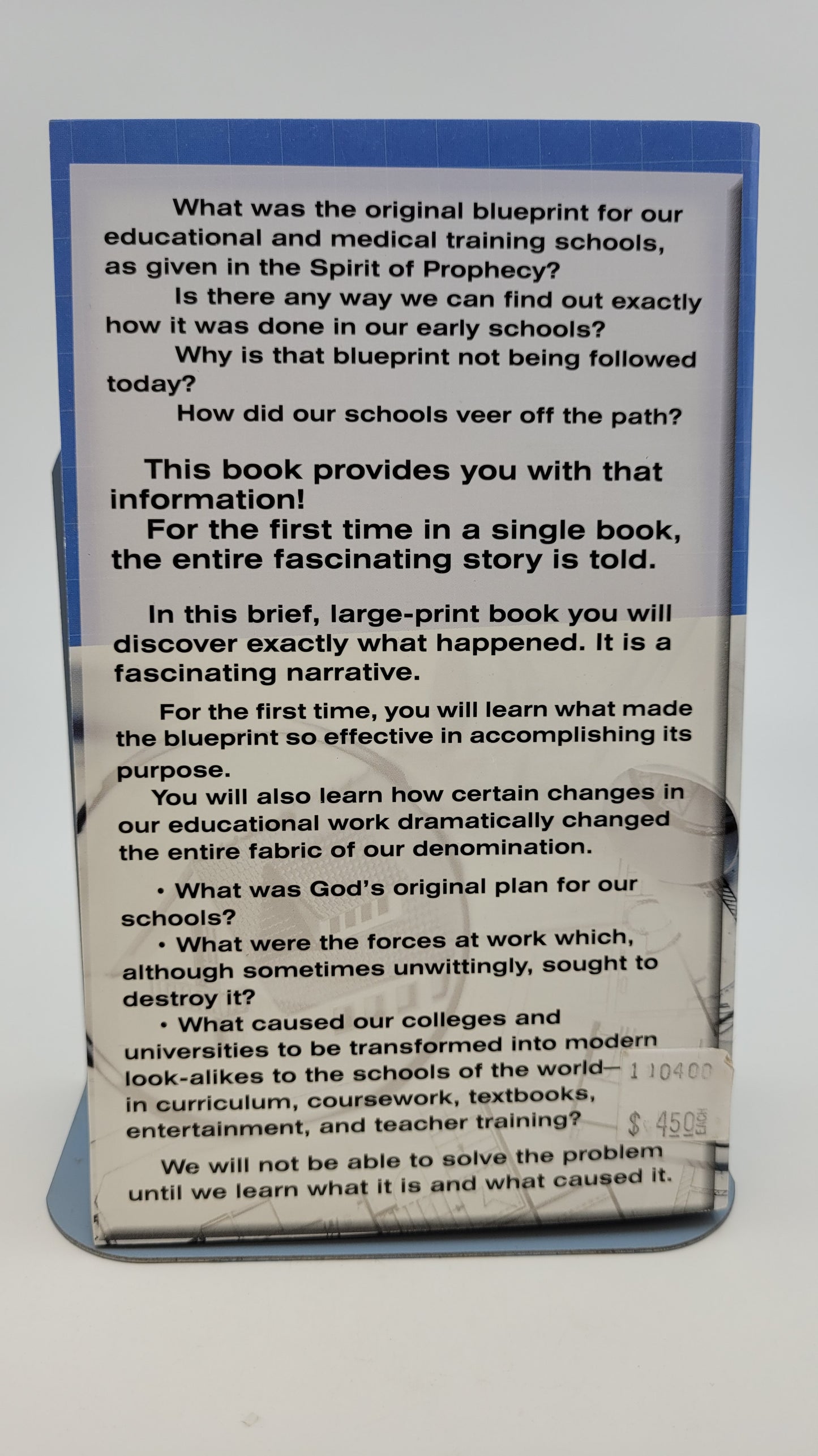 Broken blueprint by Vance Ferrell