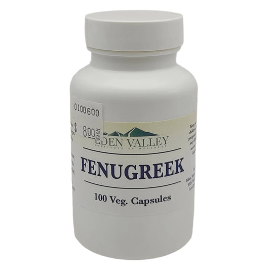 Eden Valley Fenugreek 100 Veg Capsules