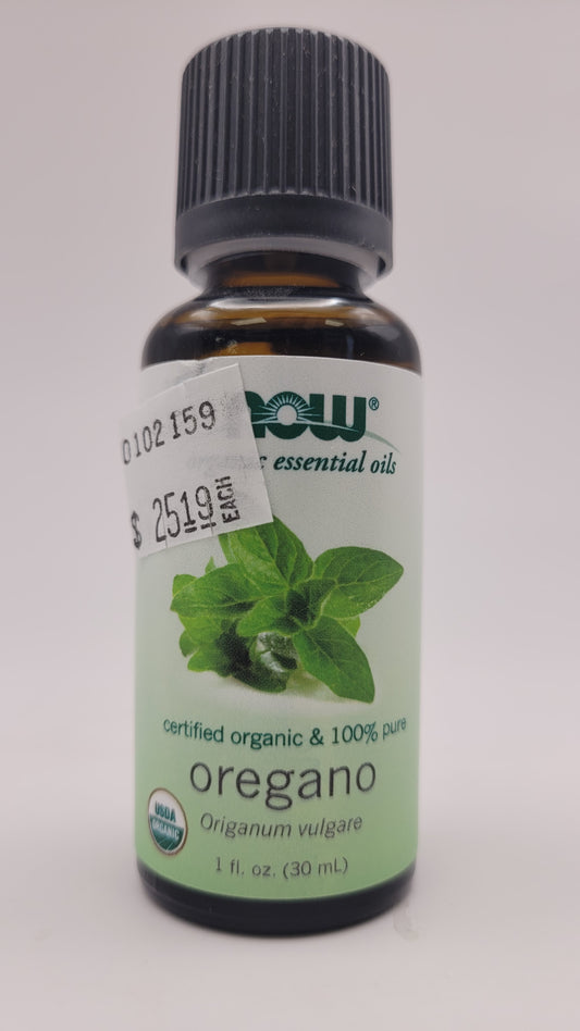 Cert Org Oregano 100% pure