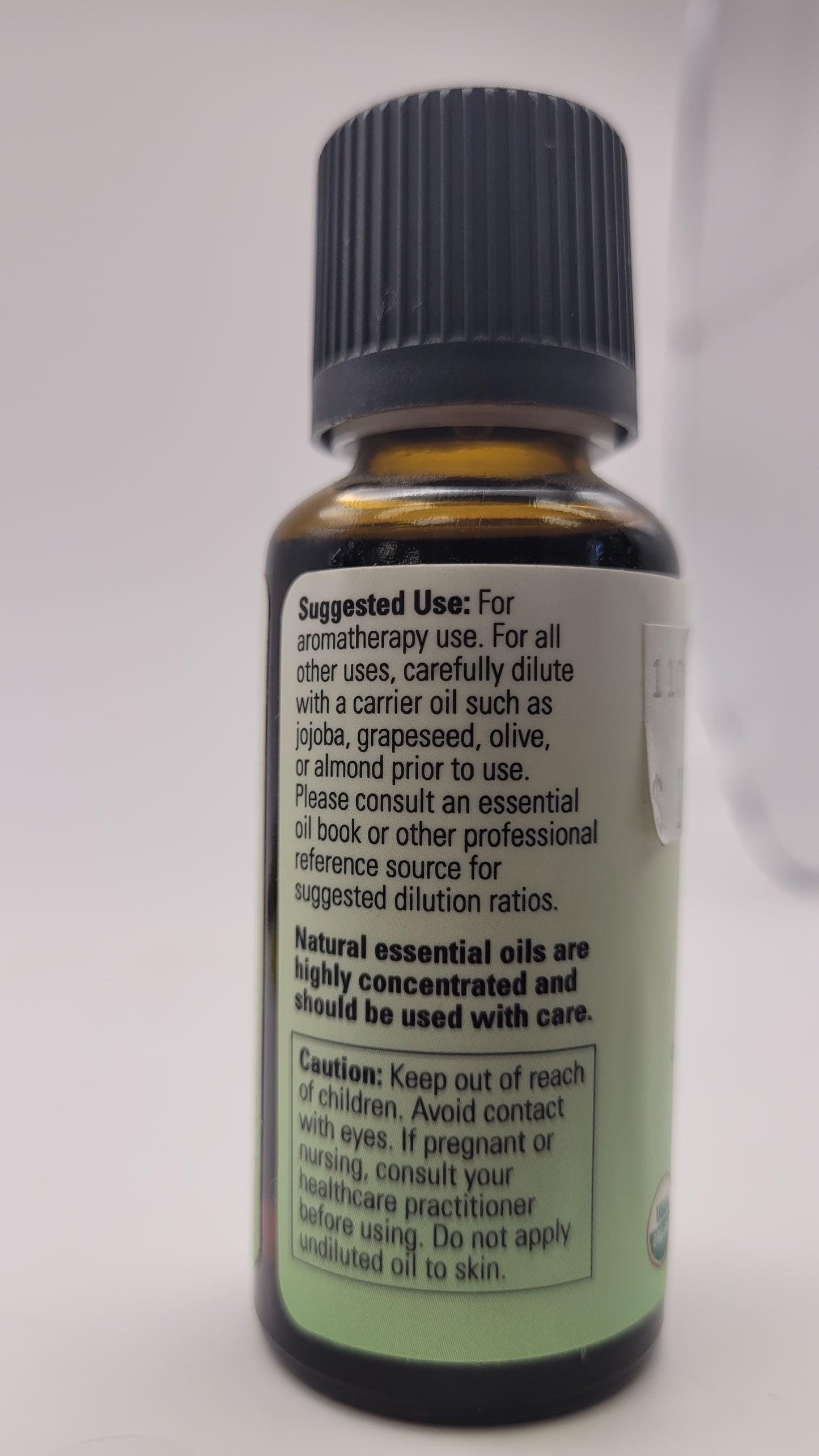 NOW Essential Oils Certified Organic & 100% Pure Cinnamon Cassia 1 fl. oz.