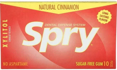 Spry Sugar-Free Gum 10 Pieces