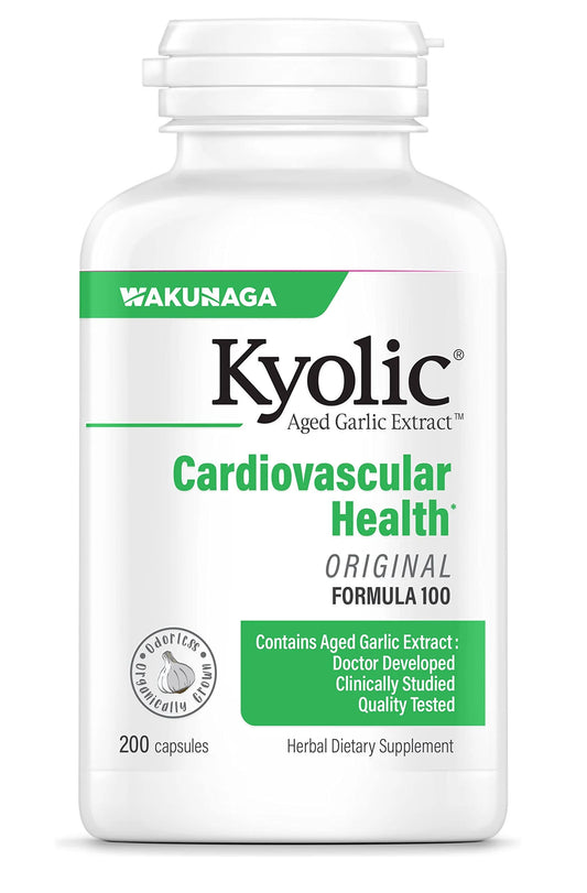 Kyolic aged garlic extract Cardiovasc Health 100 capsules