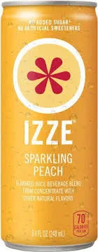 Izze Fizzy Fruit Juice Drinks 8.4 oz