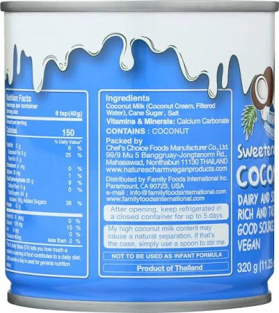 Sweetened Condensed Coconut Milk 11.25 oz