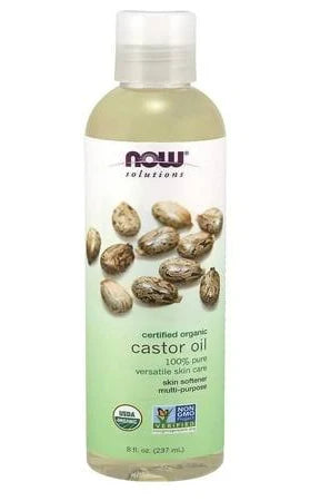 Castor Oil, Organic 8 oz