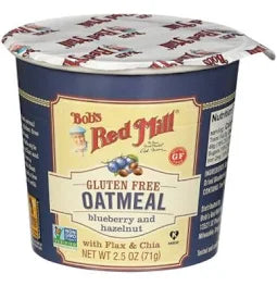 Bob's Red Mill GF Oatmeal Cups  2.5 oz.