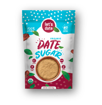 Date Sugar, Organic, Let's Date 12 oz