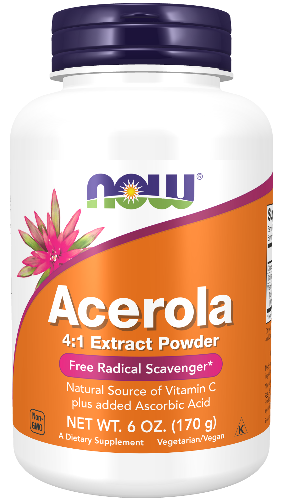 Now Acerola 4:1 Extract Powder 6 OZ