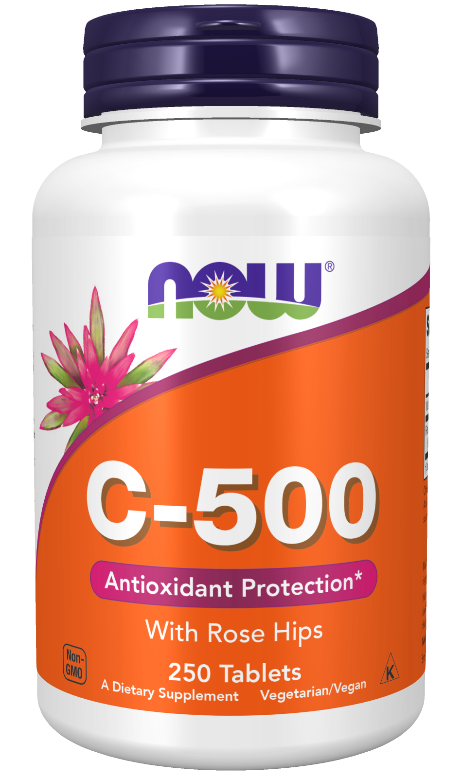C-500 With Rose Hips 250 Tablets Antioxidant Protection*