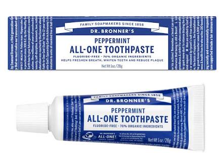 Dr. Bronner's Peppermint All-One Toothpaste 5 oz