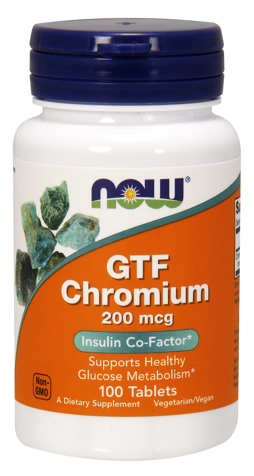 GTF Chromium 200 mcg  100 Tablets