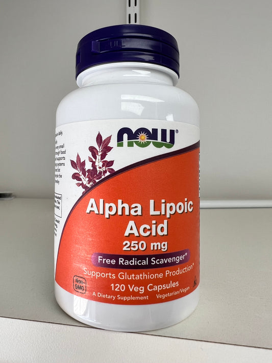 Alpha Lipoic Acid 250mg 120 Veg Capsules